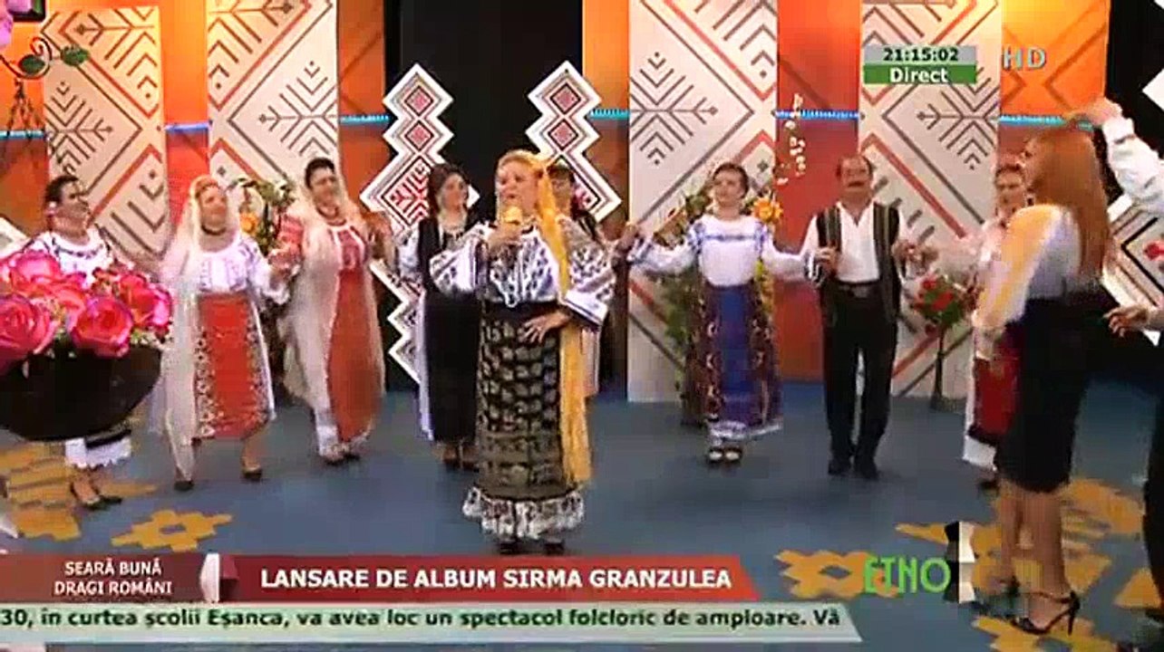 Geta Postolache - Hai, badita-n joc (Seara buna, dragi romani! - ETNO TV - 10.07.2015)