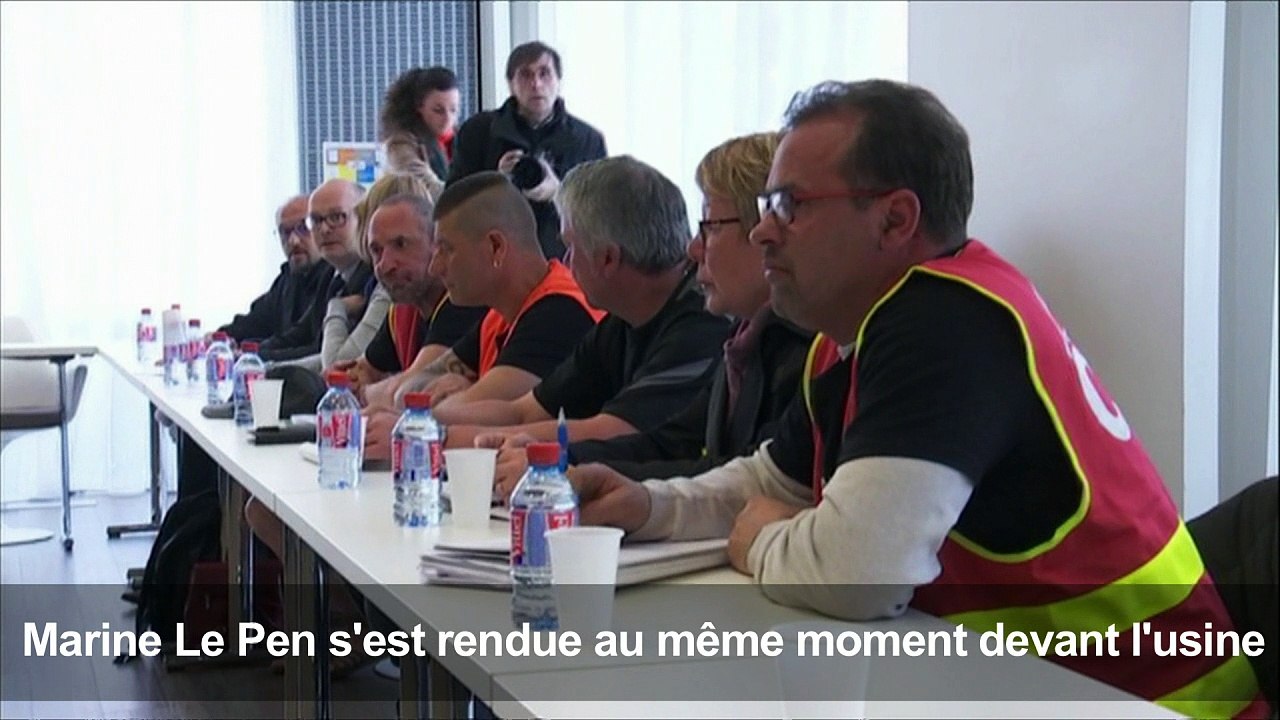 Whirlpool: Le Pen fait de "l'utilisation politique" (Macron)