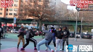 Nerds Play Basketball In The Hood Like A Boss!