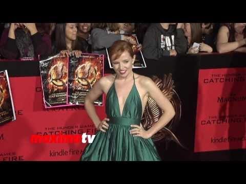 Stef Dawson The Hunger Games: Catching Fire Los Angeles Premiere