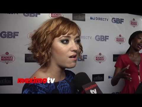 Andrea Bowen Interview G.B.F. Los Angeles Premiere Red Carpet Arrivals