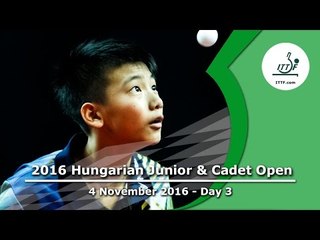2016 Hungarian Junior & Cadet Open Day 3