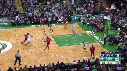 Bojan Bogdanovic gets tripped by the ref and turns the ball over March 20 2017 NBA 2016-17 Season