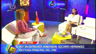 Socorro Hernández afirmó que elecciones regionales se mantienen en el cronograma de 2017