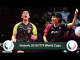 Historic 2016 ITTF World Cups