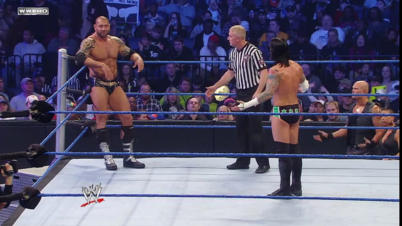 SmackDown  CM Punk vs. Batista - Elimination Chamber