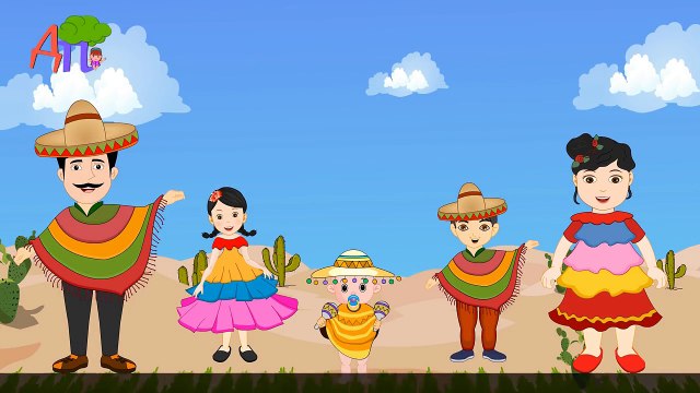 Finger Family Collection in Russian | Семья пальчиков из разных стран | Индия | Япония Сви