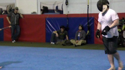 Eric vs Rene - Single Stick - Beat the Crap Out of Cancer VII - November 12 - 2016