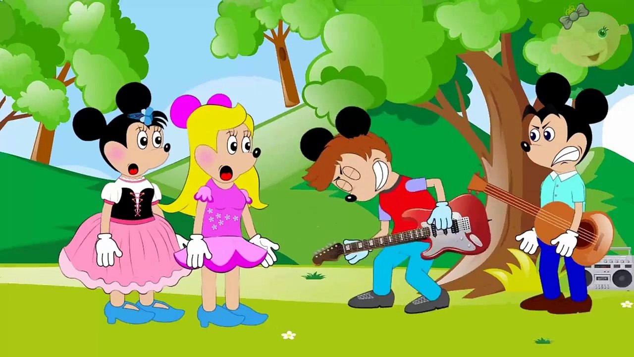 Minnie Mouse Hot GIRL BIKINI Fart Attack Mickey Mouse and Goffy ♥ Animation Movies For Kid