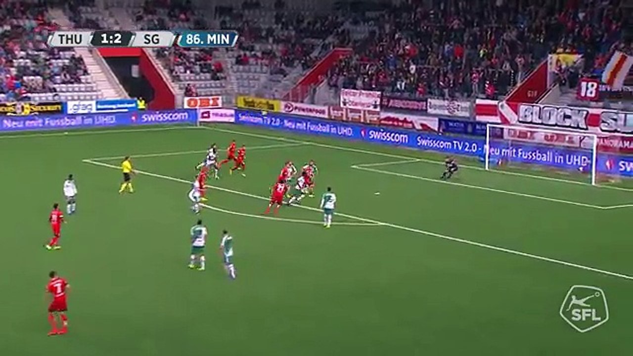 Thun 2:2 Sankt Gallen (Swiss Super League 18.March )