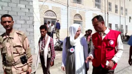 Uluslararası Kızılhaç Komitesi Ekibi, Taiz'deki Ziyaretlerini Tamamladı