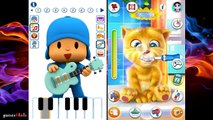 My Talking Tom - My Talking Angela - Talking Pocoyo Gameplay Video for Children HD