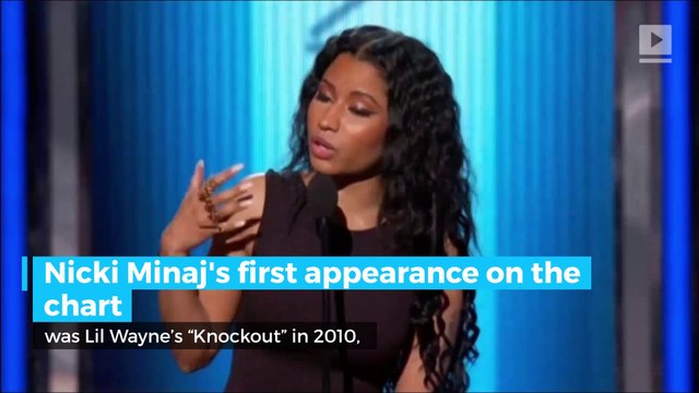 Nicki Minaj just made history on the Billboard Hot 100