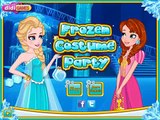 И Анна дисней платье Эльза для замороженный замороженные игра идеи Дети Принцесса вверх свадьба зима