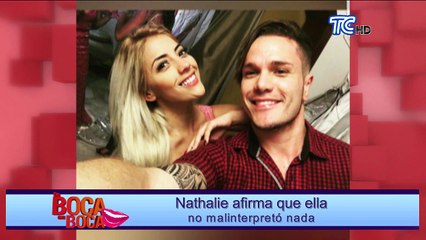 Nathaly Carvajal nuevamente opina sobre la relación de su ex Rogger Guillén