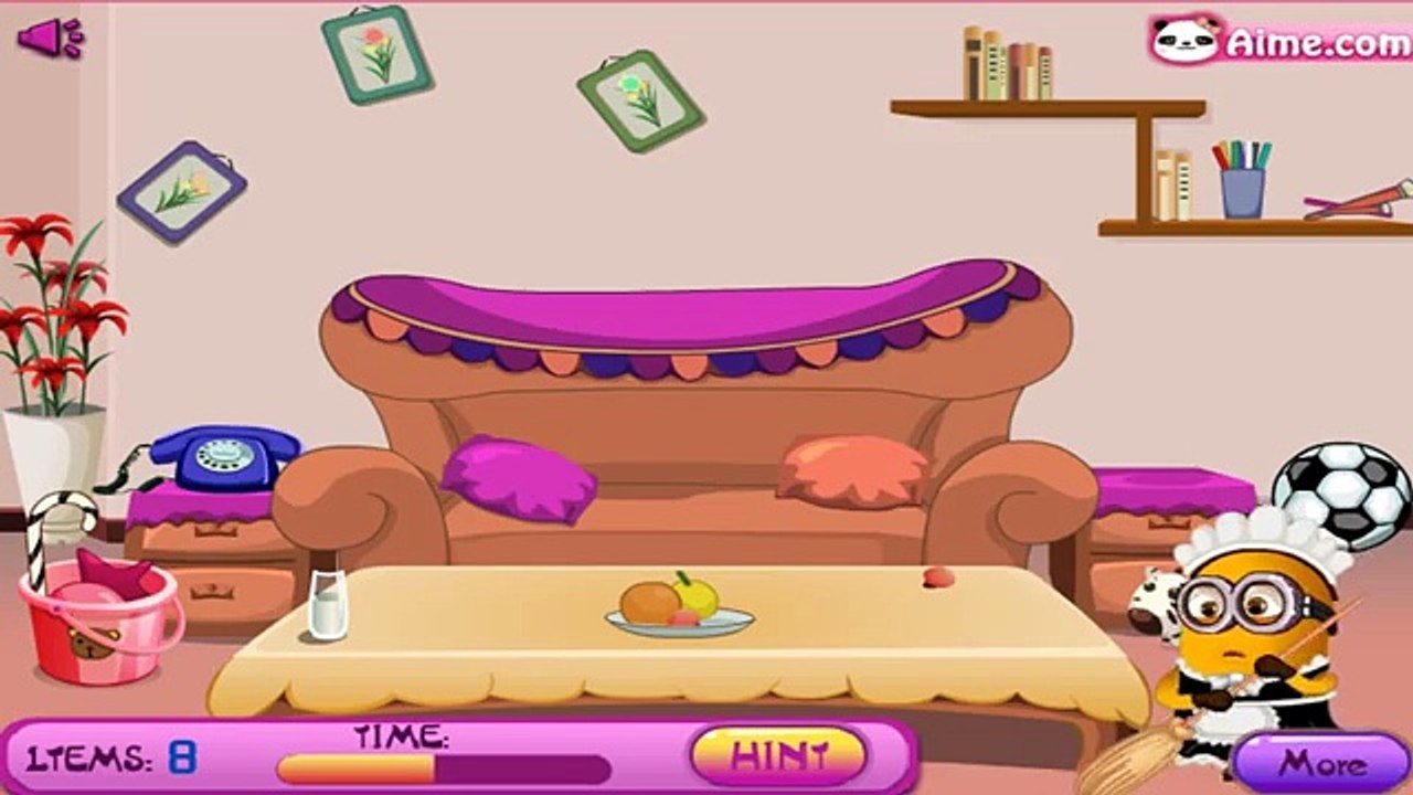 Minions Sala Limpia | Mejor Juego para las Niñas Bebé, Juegos Para Jugar