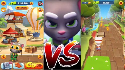 Talking Tom Gold Run Android Gameplay - Super Tom VS Super Angela Ep 2
