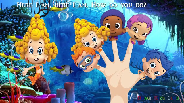 Пузырь гуппи палец Семья Песня и питомник рифмы для Дети