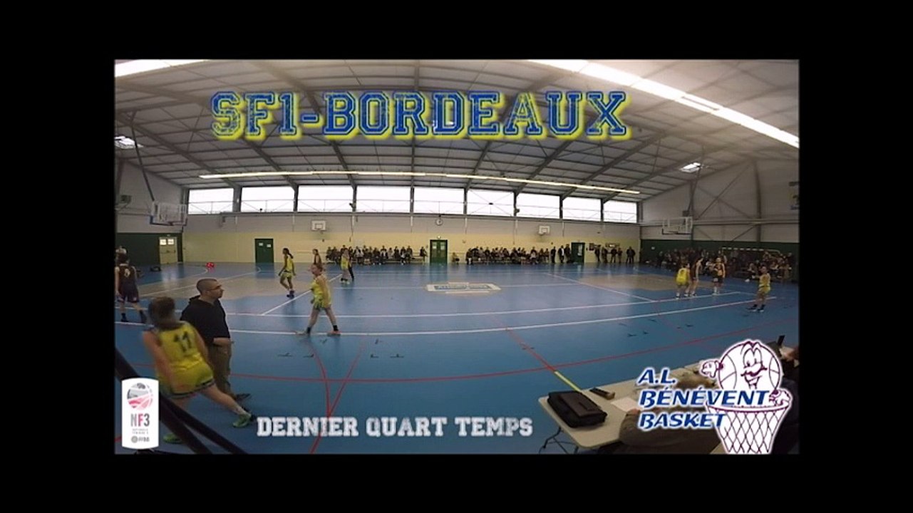 SF1-Bordeaux, dernier quart temps
