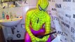 Spiderman & Joker vs T-Rex - Dinosaur Attack! w/ Pink Spidergirl Pregnant Superhero Fun In Real Life