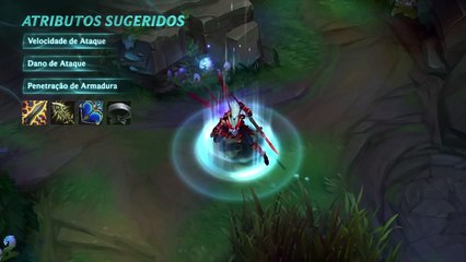 Campeão em Destaque  Kalista, a Lança da Vingança