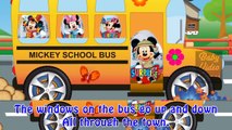 Mickey Mouse Wheels On The Bus Nursery Rhymes for Kids & Children Songs