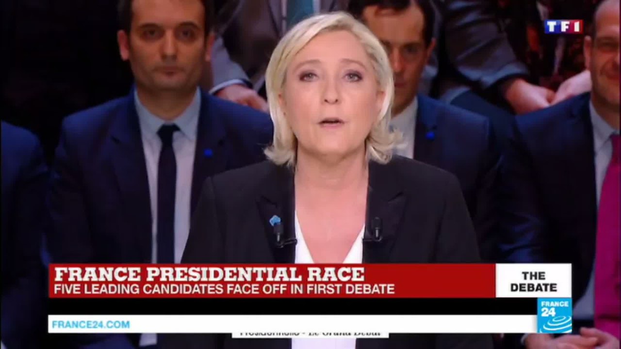 Marine Le Pen: "Political leaders have continually tried to make the French feel guilty"