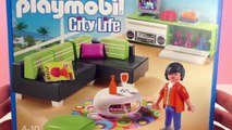 Playmobil City Life Modern Living Room Playset Toy Unboxing Surprise Mystery Blind Bag