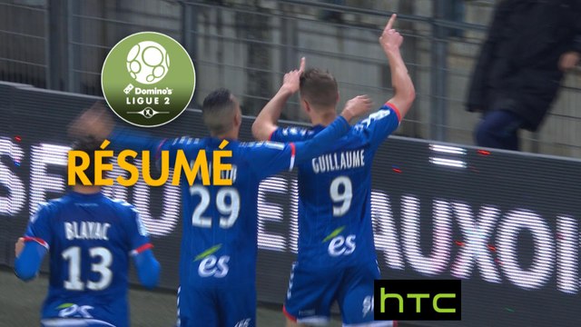 AJ Auxerre - RC Strasbourg Alsace (0-2) - Résumé - (AJA-RCSA) / 2016-17