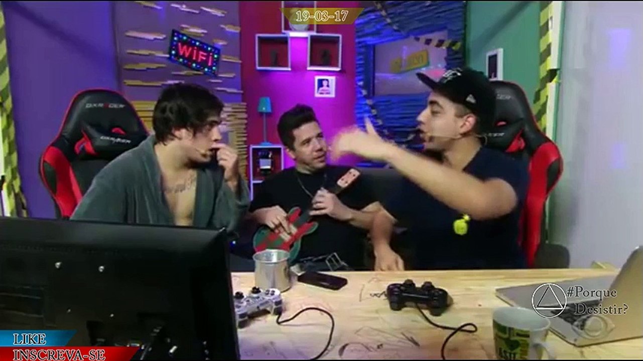 ?D | Porque O Julio Cocielo Saiu do Panico - Live do Panico no Youtube 19/03/2017