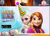 Disney Frozen Games Episodes - Anna Birthday Surprise - Baby Videos For Kids HD