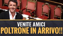 Renzi prepara le poltrone per gli amici