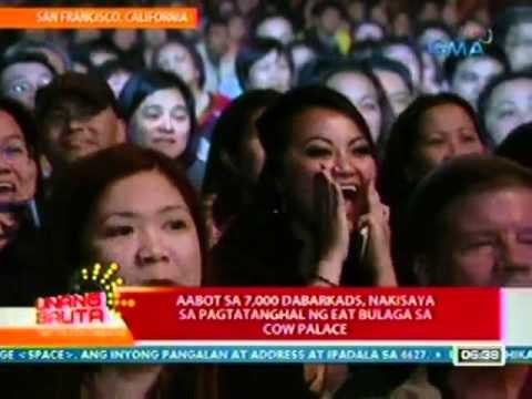 UB: Aabot sa 7,000 Dabarkads, nakisaya sa pagtatanghal ng Eat Bulaga sa Cow Palace (041212)