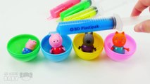 Peppa Pig Jelly Clay Slime Surprise Toys w/ Syringe Bath Time Color Changing Disney Frozen