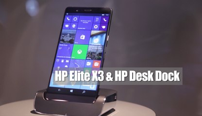 Vu au MWC 2017 - Le HP Elite x3