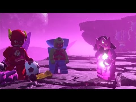 LEGO Batman 3 - 100% Guide #9 Power of Love (All Minikits, Red Brick, etc)