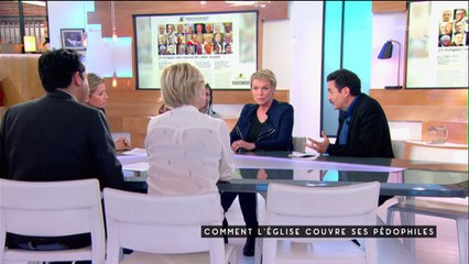 Elise Lucet et Edwy Plenel : leur enquête sur la pédophilie au sein de l'Eglise- C à vous - 20/03/2017