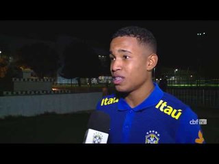 Seleção Brasileira Sub-17: Alerrandro dá números finais ao jogo