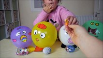 DIY Kids Balloon Animal Toys Fun with Surprise Eggs and Kinder Today on TinyBunny Channel