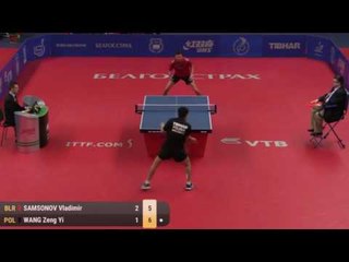 Download Video: 2017 Belarus Open Highlights: Vladimir Samsonov vs Wang Zeng Yi (Final)