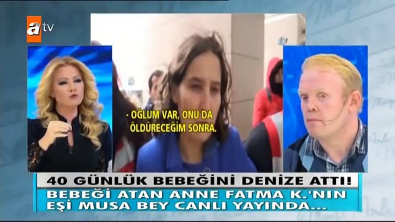 40 günlük bebeğini denizde atan Fatma Knın eşi konuştu! Müge Anlı İle Tatlı Sert 1768. Bölüm - at