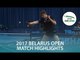 2017 Belarus Open Highlights: Yuto Kizukuri vs Tomas Polansky (U21-1/2)