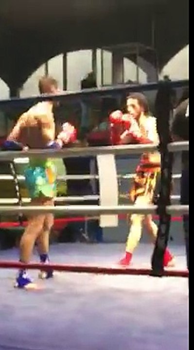 Demi final boxe thai 67kg Japi