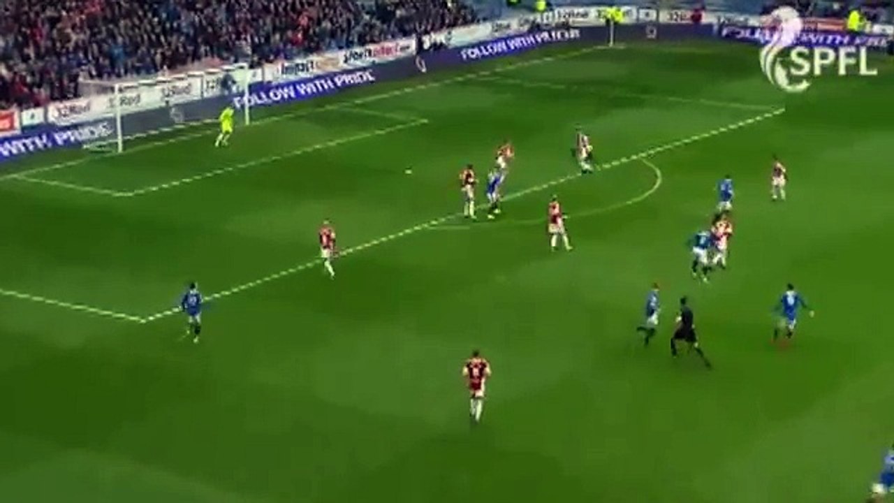 Rangers 3:0 Hamilton (Scottish Premier League. 18 March 2017)