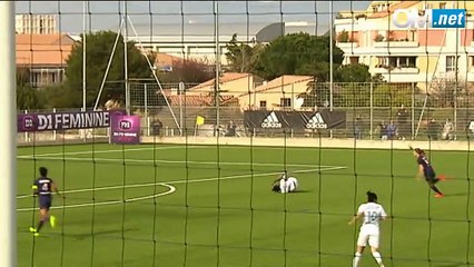 OM-PSG : La Marseillaise Sandrine Brétigny retire son maillot pour fêter son but face