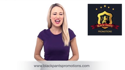 Custom labels from blackpantspromotions.com