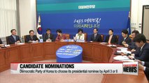 Korea's political parties work to narrow candidate field ahead of May election