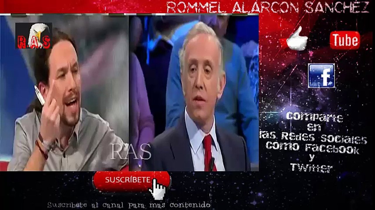 LECCIÓN de Pablo Iglesias a Eduardo Inda