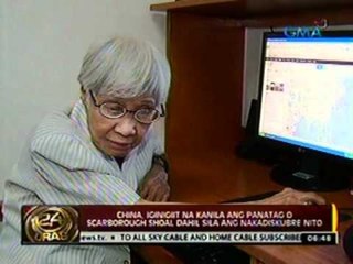 24 Oras: China, iginigiit na kanila ang Panatag Shoal dahil sila ang nakadiskubre nito