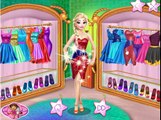 Disney Princess Elsa Anna Rapunzel Ariel and Jasmine Cosplay Challenge Dress Up Game